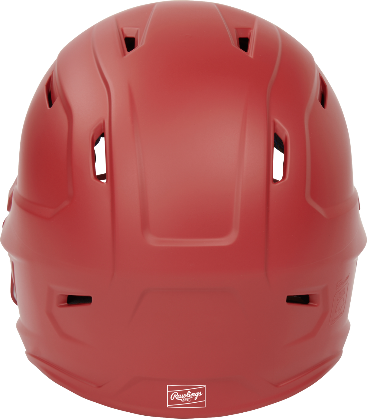 Rawlings Mach Hi-viz 1-tone Matte Fastpitch Softball Batting Helmet with Attached Face Guard-2