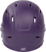 Rawlings Mach Hi-viz 1-tone Matte Fastpitch Softball Batting Helmet with Attached Face Guard-2