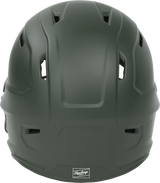 Rawlings Mach Hi-viz 1-tone Matte Fastpitch Softball Batting Helmet with Attached Face Guard-2