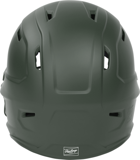 Rawlings Mach Hi-viz 1-tone Matte Fastpitch Softball Batting Helmet with Attached Face Guard-2