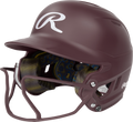 Rawlings Mach Hi-viz 1-tone Matte Fastpitch Softball Batting Helmet with Attached Face Guard-1