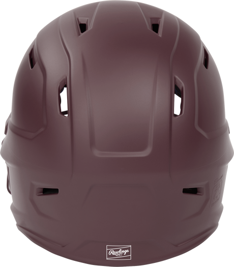 Rawlings Mach Hi-viz 1-tone Matte Fastpitch Softball Batting Helmet with Attached Face Guard-2