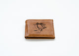 Rico Industries NHL  Pittsburgh Penguins  Laser Engraved Billfold Wallet-2