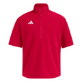 adidas Men's Short Sleeve Quarter Zip Woven Jacket-1