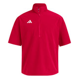 adidas Men's Short Sleeve Quarter Zip Woven Jacket-1