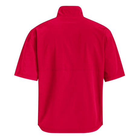 adidas Men's Short Sleeve Quarter Zip Woven Jacket-2