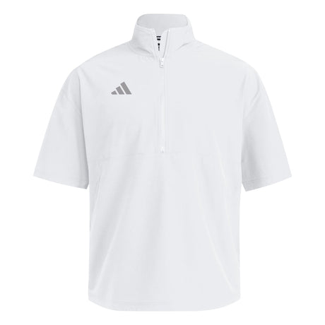 adidas Men's Short Sleeve Quarter Zip Woven Jacket-1
