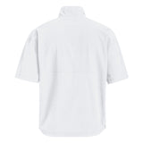 adidas Men's Short Sleeve Quarter Zip Woven Jacket-2