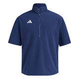 adidas Men's Short Sleeve Quarter Zip Woven Jacket-2