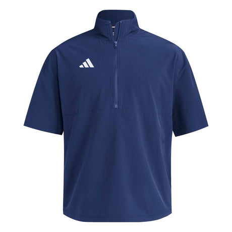 adidas Men's Short Sleeve Quarter Zip Woven Jacket-2