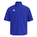 adidas Men's Short Sleeve Quarter Zip Woven Jacket-1