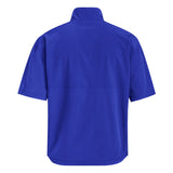 adidas Men's Short Sleeve Quarter Zip Woven Jacket-2