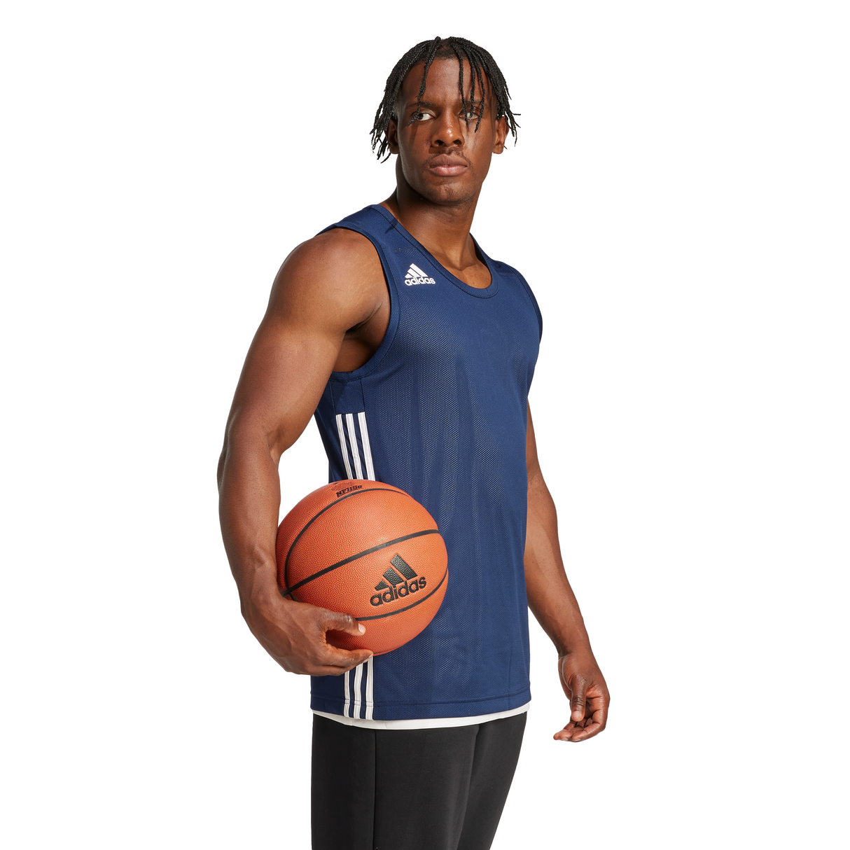 adidas Men's 3G Speed Reversible Basketball Jersey (Tall)-3