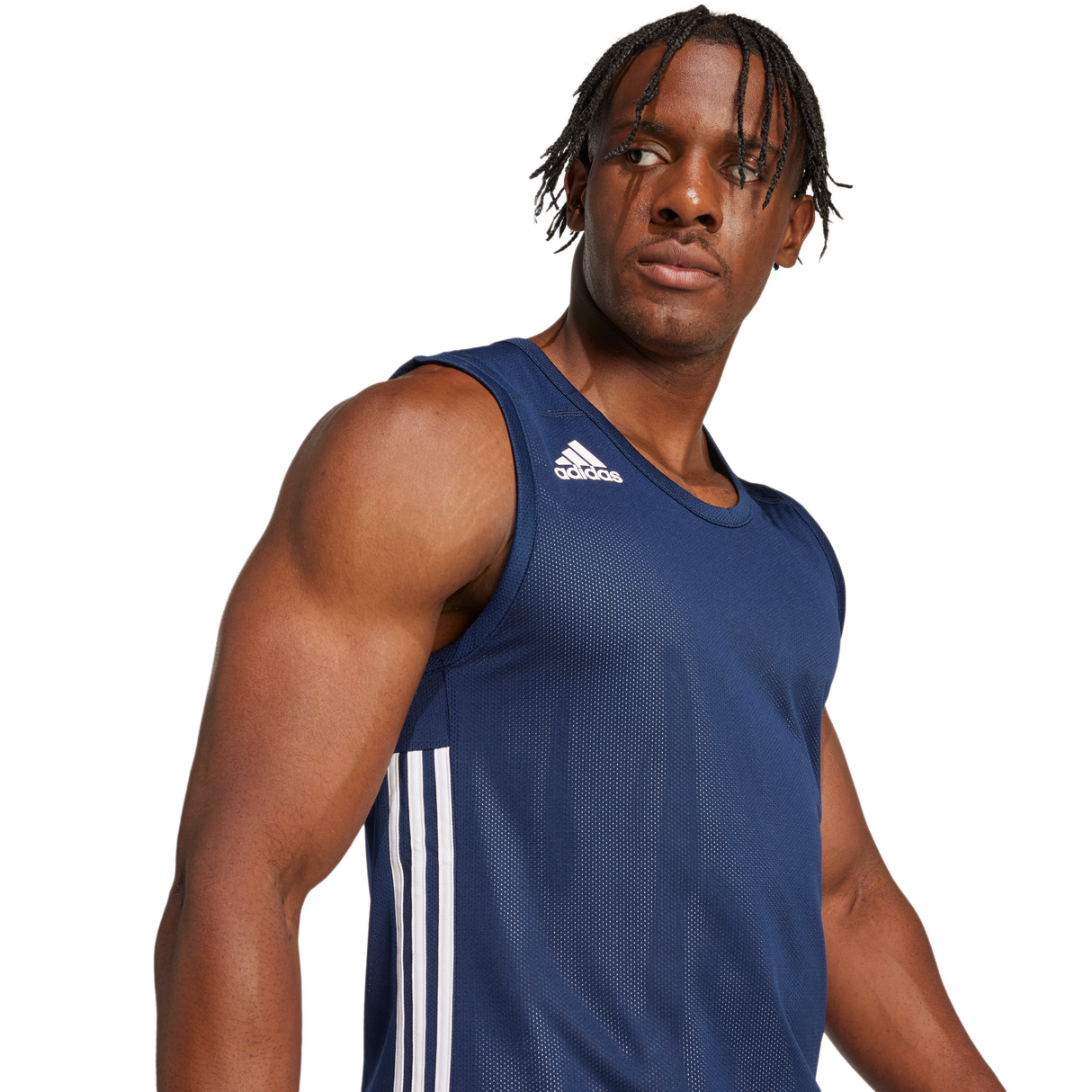 adidas Men's 3G Speed Reversible Basketball Jersey (Tall)-4