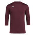 adidas Men's Adizero Baseball Dugout 3/4 Base Layer
