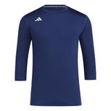 adidas Men's Adizero Baseball Dugout 3/4 Base Layer
-1