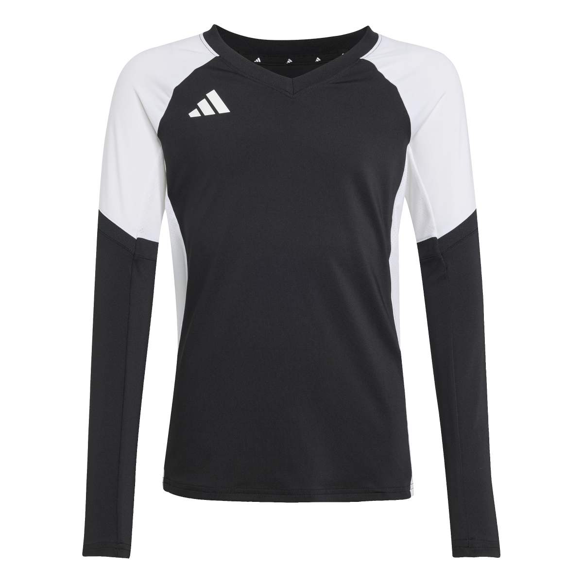 adidas Youth Girls' Volleyball Quickset Long Sleeve Jersey-1