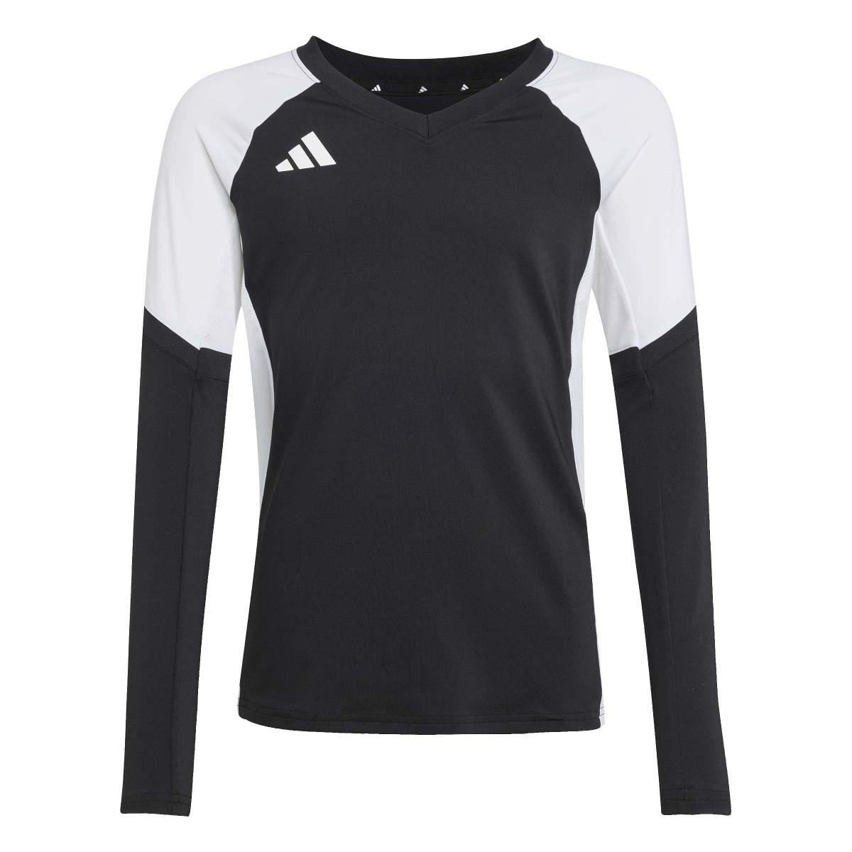adidas Youth Girls' Volleyball Quickset Long Sleeve Jersey-2