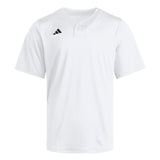 adidas Men's Impact 2 Button Baseball Jersey
