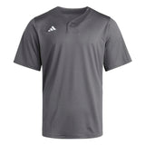 adidas Men's Impact 2 Button Baseball Jersey