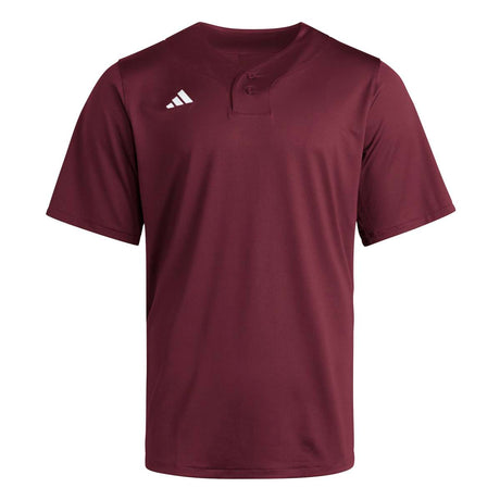 adidas Men's Impact 2 Button Baseball Jersey