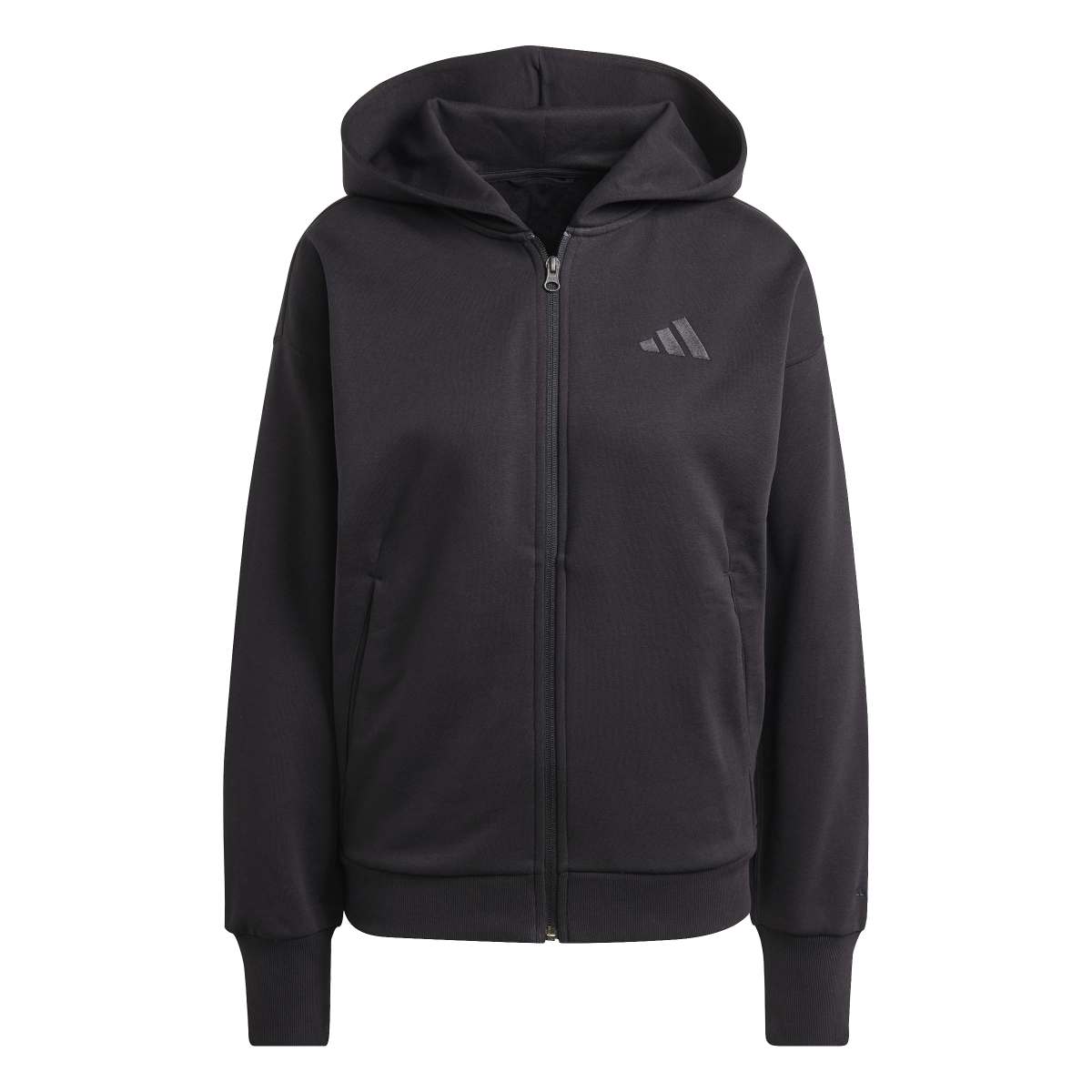 adidas Women's All SZN Fleece Full-Zip Hoodie
-1