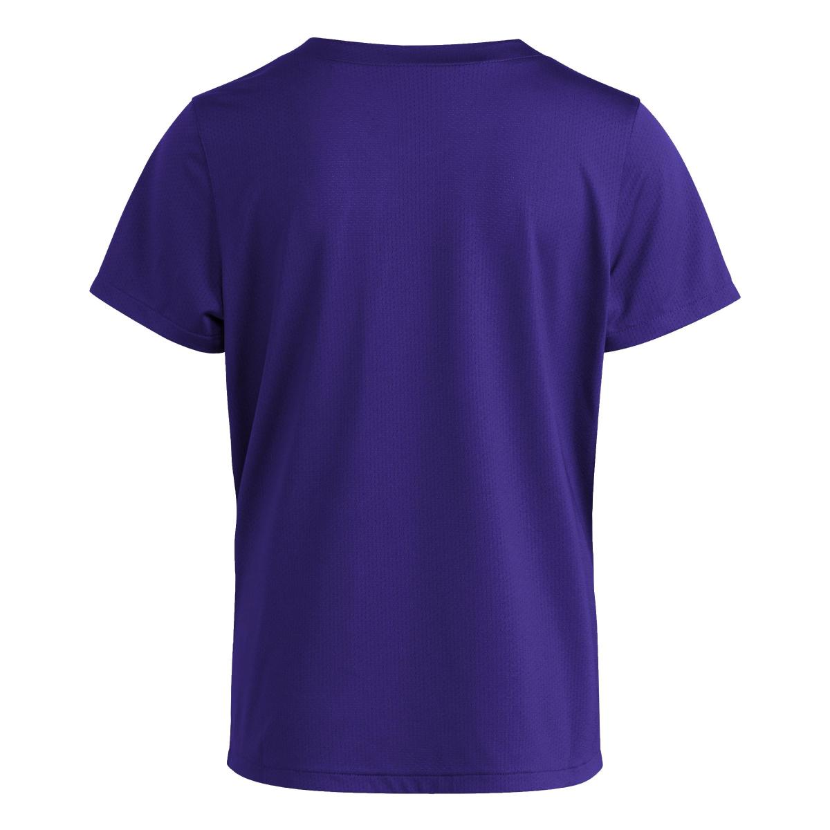 adidas Youth Girls' Instinct V-Neck Softball Jersey-2