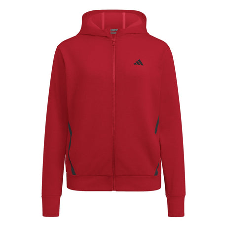 adidas Women's Game & Go Full Zip Hoodie-1
