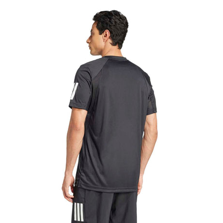 adidas Men's Club Tennis Climacool 3-Stripes T-Shirt-5
