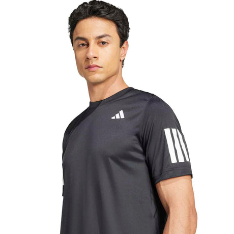 adidas Men's Club Tennis Climacool 3-Stripes T-Shirt-7