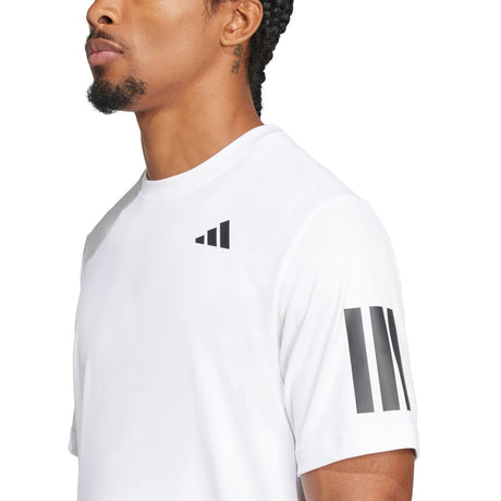 adidas Men's Club Tennis Climacool 3-Stripes T-Shirt-8