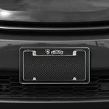Rico Industries NHL  Florida Panthers Black 12" x 6" Chrome License Plate Frame-1