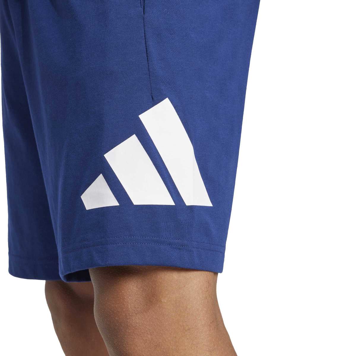adidas Men's Essentials Big Logo Single Jersey Shorts-6