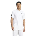adidas Men's Club Tennis 3-Stripes Polo Shirt Tennis & Racquet Apparel All