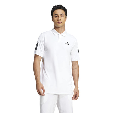 adidas Men's Club Tennis 3-Stripes Polo Shirt Tennis & Racquet Apparel All