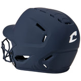 Champro HXE Matte Softball Helmet with Facemask-2