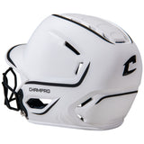 Champro HXE Two-Tone Matte Softball Helmet with Facemask-2