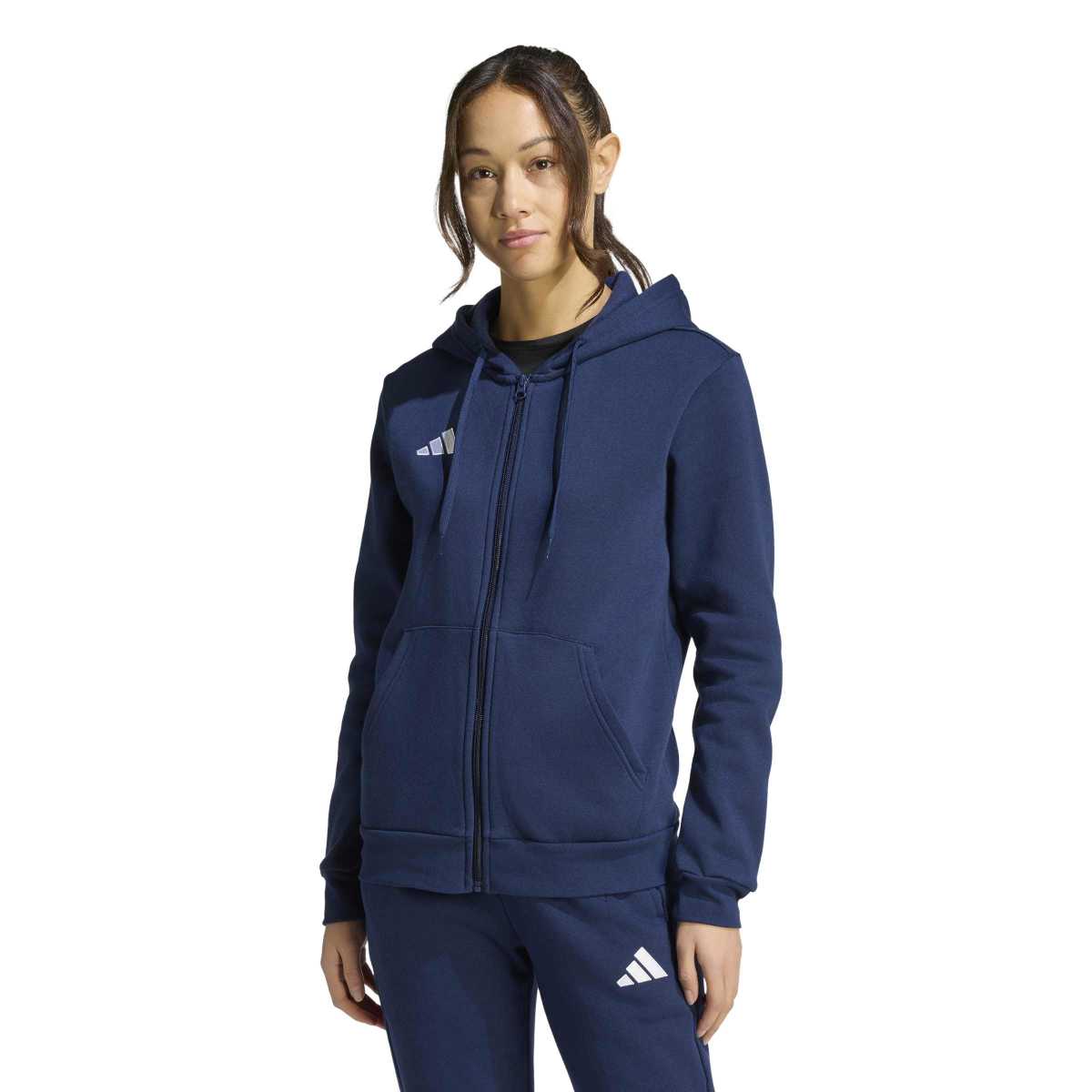 adidas Women's Entrada26 Full Zip Hoodie-2