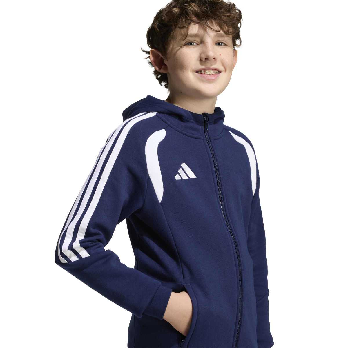adidas Youth Tiro26 League Sweat Full Zip Hoodie-5