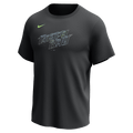 Nike Tampa Bay Rays Adult Institutional Short Sleeve Crew Neck Tee