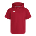 adidas Men's Dugout Short Sleeve Baseball Hoodie-1