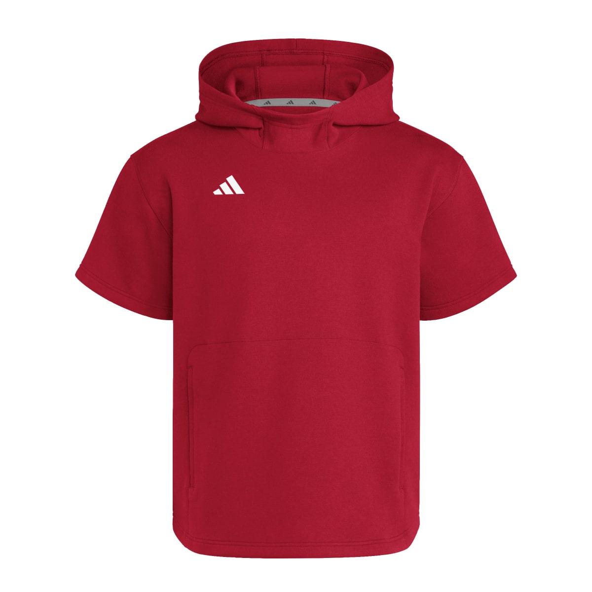 adidas Men's Dugout Short Sleeve Baseball Hoodie-1