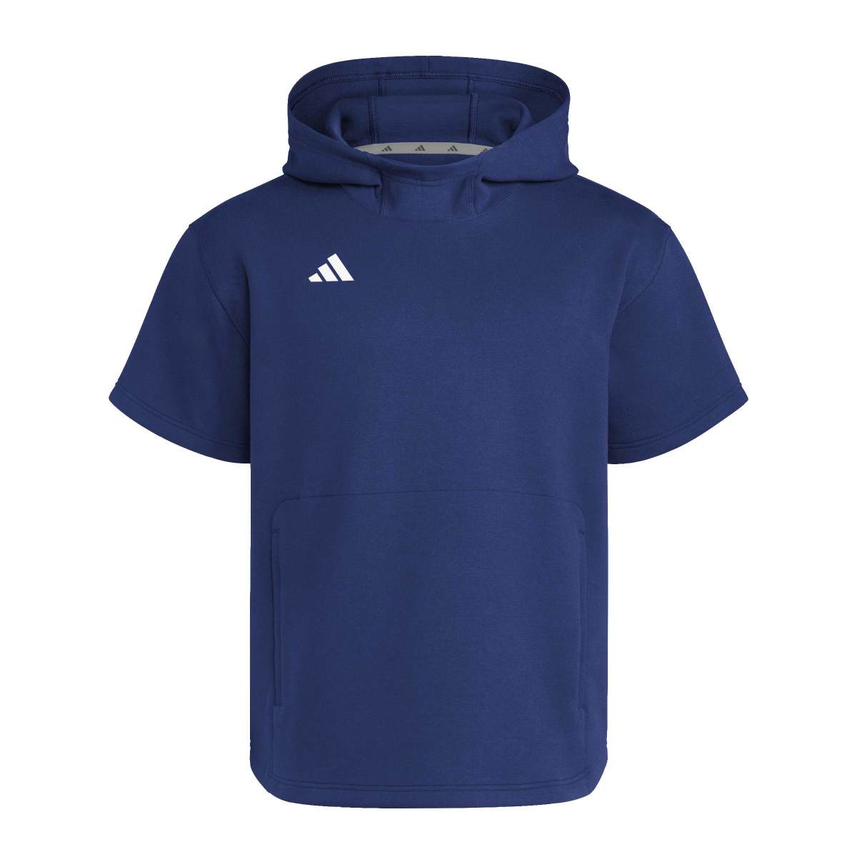 adidas Men's Dugout Short Sleeve Baseball Hoodie-1