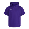 adidas Men's Dugout Short Sleeve Baseball Hoodie-1