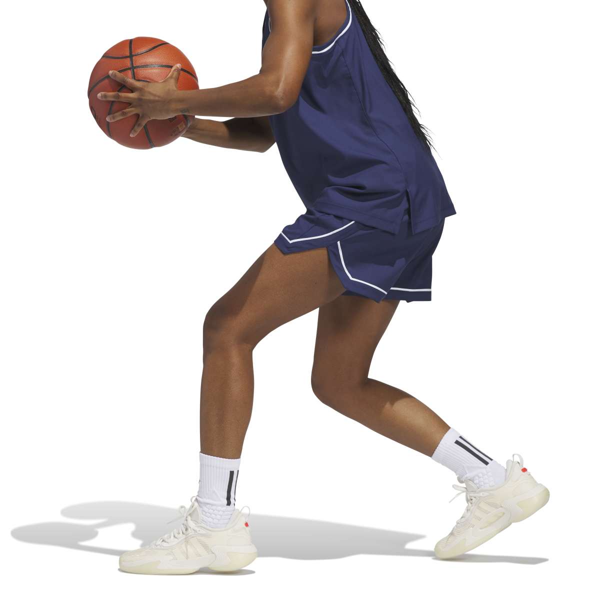 adidas Women's Game Elite Basketball Shorts-5