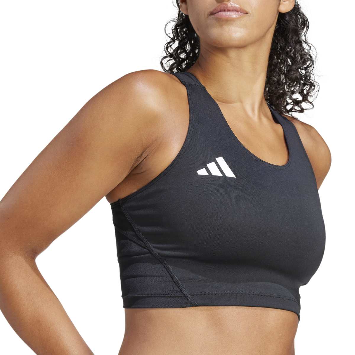 adidas Women's Adizero Essentials Running Crop Top-8