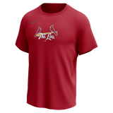 Nike St.louis Cardinals 1967-97 Adult Institutional Short Sleeve Cooperstown Crew Neck