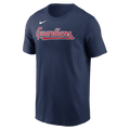 Nike Cleveland Guardians Youth Institutional Short Sleeve Cotton Tee