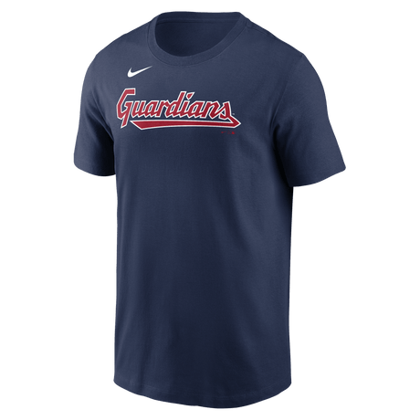 Nike Cleveland Guardians Youth Institutional Short Sleeve Cotton Tee