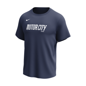 Nike Detroit Tigers Youth Institutional Short Sleeve Crew Neck Tee